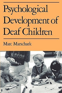 Cover for Psychological Development of Deaf Children