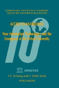 Cover for Access to Knowledge: New Information Technologies and the Emergence of the Virtual University