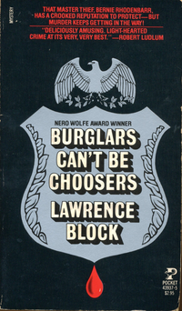Cover for Burglars Can't Be Choosers