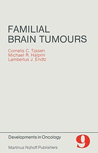 Cover for Familial Brain Tumours: A Commented Register