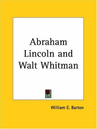 Cover for Abraham Lincoln and Walt Whitman 1928