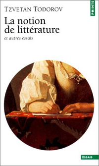 Cover for La notion de littérature et autres essais