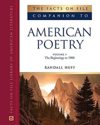 Cover for The Facts on File Companion to American Poetry
