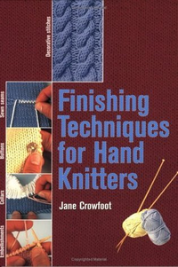Cover for Finishing Techniques for Hand Knitters