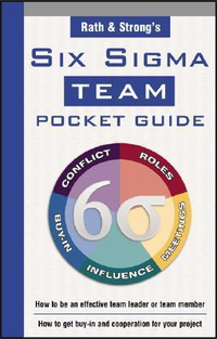 Cover for Rath & Strong's Six Sigma Team Pocket Guide