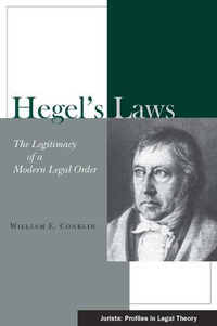 Cover for Hegel's Laws: The Legitimacy of a Modern Legal Order