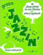 Cover for Green Jazzin' About -- Fun Pieces for Piano / Keyboard