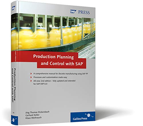 Cover for Production Planning and Control with SAP