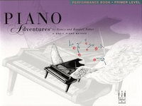 Cover for Piano Adventures Performance Book, Primer Level