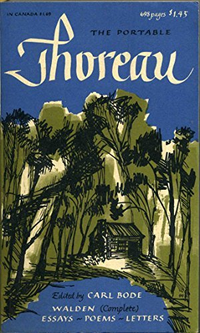 Cover for The Portable Thoreau