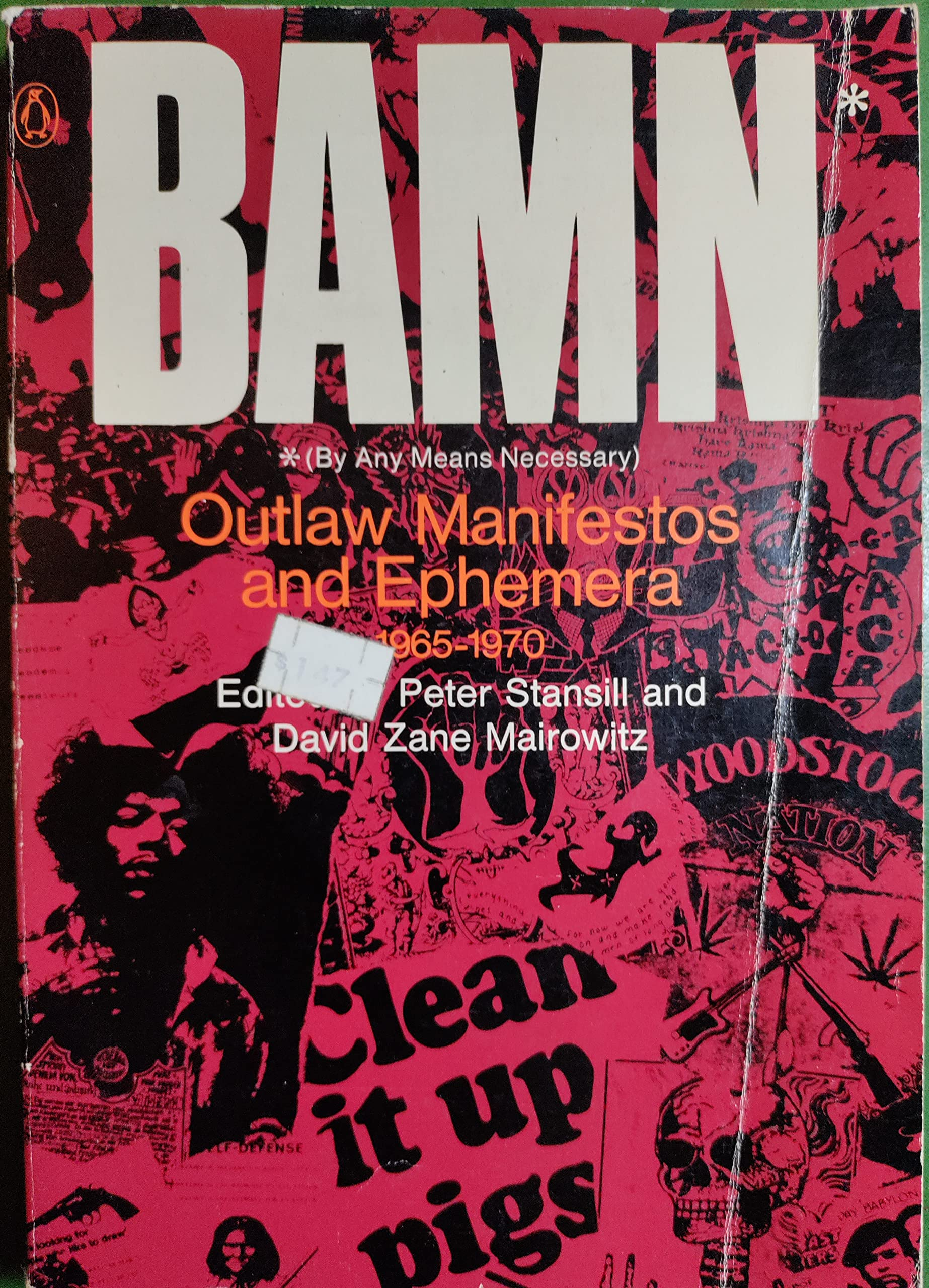 Cover for BAMN: outlaw manifestos and ephemera, 1965-70