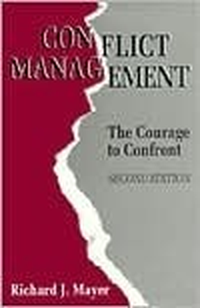 Cover for Conflict Management: The Courage to Confront