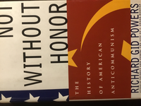 Cover for Not Without Honor: The History of American Anticommunism