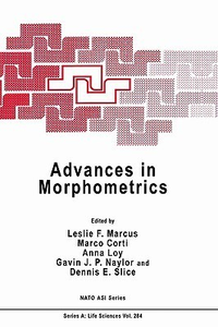 Cover for Advances in Morphometrics