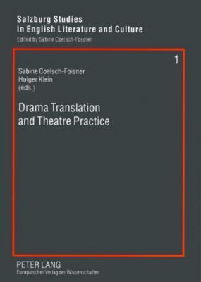 Cover for Drama Translation and Theatre Practice