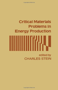 Cover for Critical Materials Problems in Energy Production