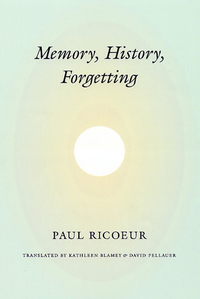 Cover for Memory, History, Forgetting