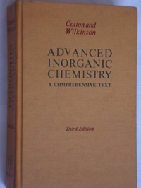 Cover for Advanced Inorganic Chemistry: A Comprehensive Text