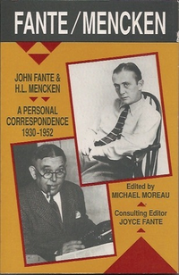 Cover for John Fante & H.L. Mencken: A Personal Correspondence, 1930-1952