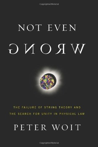 Cover for Not Even Wrong: The Failure of String Theory and the Search for Unity in Physical Law