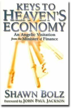 Cover for Keys to Heaven's Economy: An Angelic Visitation from the Minister of Finance