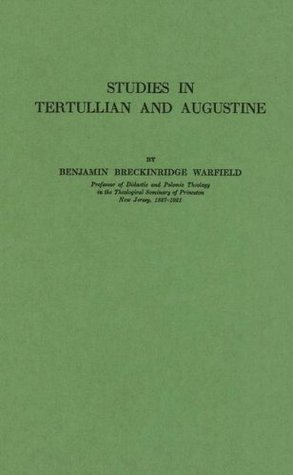 Cover for Studies in Tertullian and Augustine