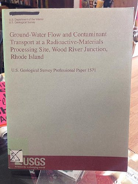 Cover for Ground-water flow and contaminant transport at a radioactive-materials processing site, Wood River Junction, Rhode Island