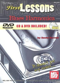 Cover for Mel Bay First Lessons Blues Harmonica