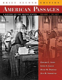 Cover for American Passages: A History of the United States: To 1877