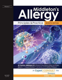 Cover for Middleton's Allergy: Principles and Practice: Expert Consult Premium Edition: Enhanced Online Features and Print, 2-Volume Set