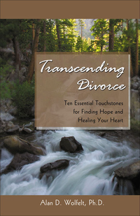 Cover for Transcending Divorce: Ten Essential Touchstones for Finding Hope and Healing Your Heart