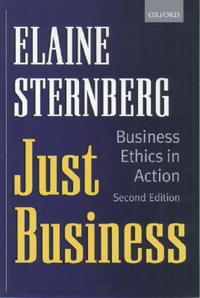 Cover for Just Business: Business Ethics in Action