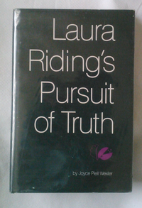 Cover for Laura Riding's Pursuit of Truth