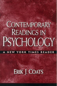 Cover for Contemporary Readings in Psychology: A New York Times Reader