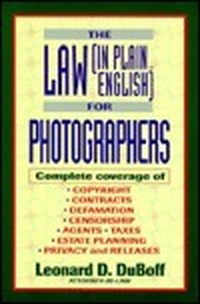 Cover for The Law (in Plain English) for Photographers