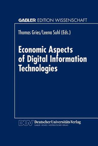 Cover for Economic Aspects of Digital Information Technologies
