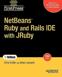 Cover for NetBeans Ruby and Rails IDE with JRuby