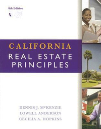 Cover for California Real Estate Principles