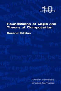 Cover for Foundations of Logic and Theory of Computation
