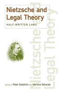 Cover for Nietzsche and Legal Theory