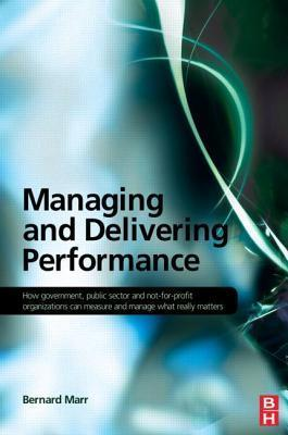 Cover for Managing and Delivering Performance