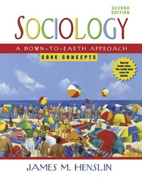 Cover for Sociology: A Down-to-Earth Approach, Core Concepts