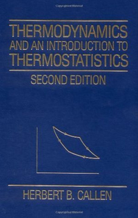 Cover for Thermodynamics and an Introduction to Thermostatistics