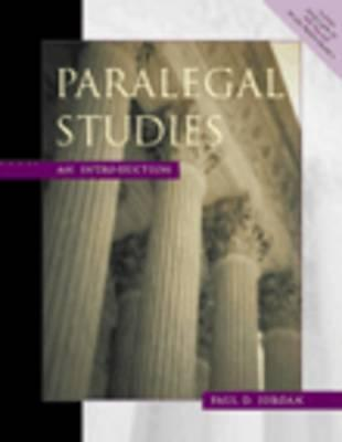 Cover for Paralegal Studies: An Introduction