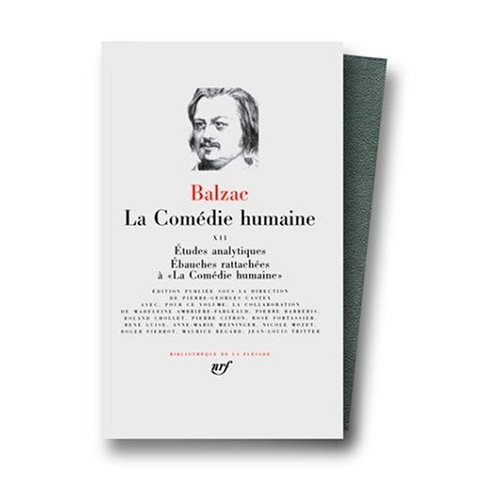 Cover for La Comédie Humaine - Tome XII