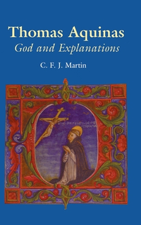 Cover for Thomas Aquinas: God and Explanation