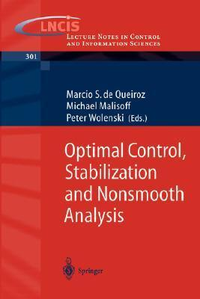 Cover for Optimal Control, Stabilization and Nonsmooth Analysis