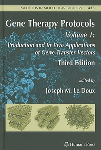 Cover for Gene Therapy Protocols: Volume 1: Production and In Vivo Applications of Gene Transfer Vectors