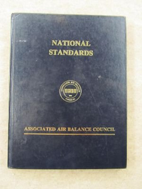 Cover for National Standards for Total System Balance