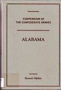 Cover for Compendium of the Confederate Armies: Alabama